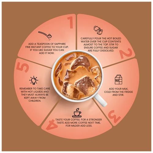 Sapphire Fine Instant Coffee - 100percent Arabica, 100 g-5.webp